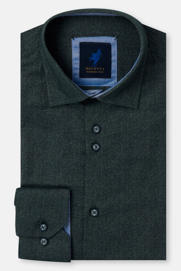 Benetti Men's Marty Long Sleeve Casual Shirt